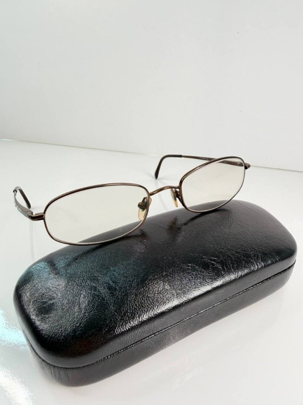 Luxottica Titanium Eyeglasses – Made in Italy | Lightweight | Case Included